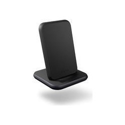 Zens Aluminium Series Stand + USB-C Ladegerät 18W 1x 10W Qi schwarz