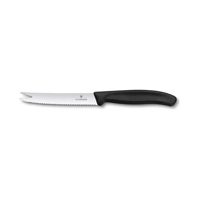 VICTORINOX Schinkenmesser Swiss Classic silber, schwarz