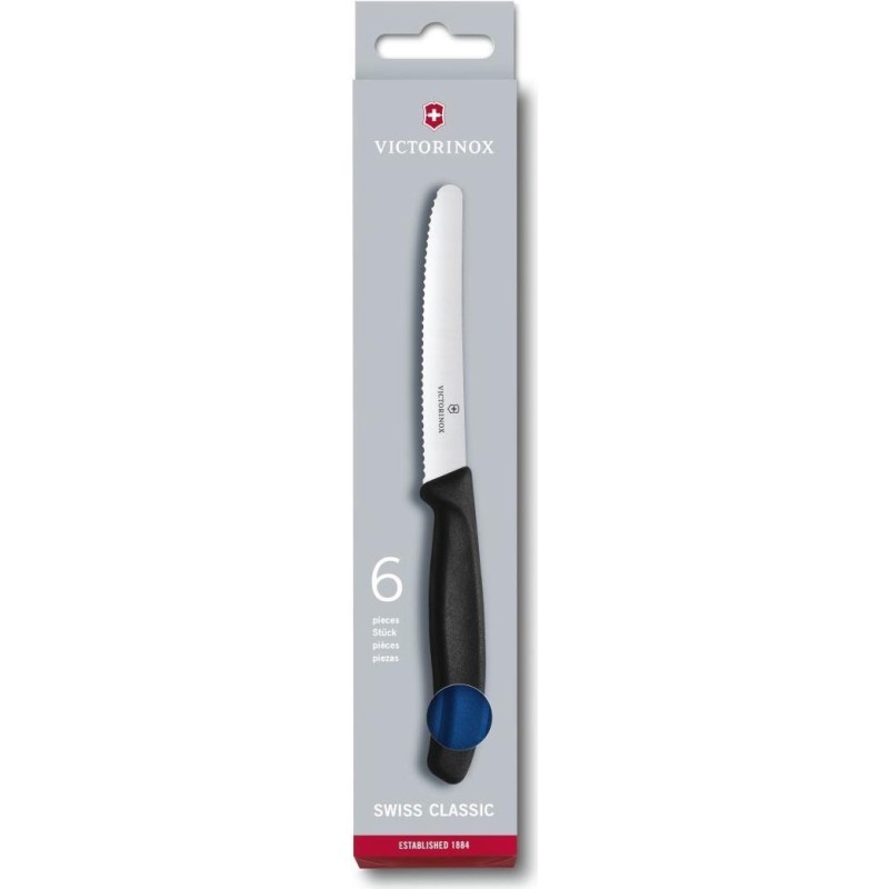 VICTORINOX Gem&Atilde;&frac14;semesser silber, blau Molybd&Atilde;&curren;nstahl