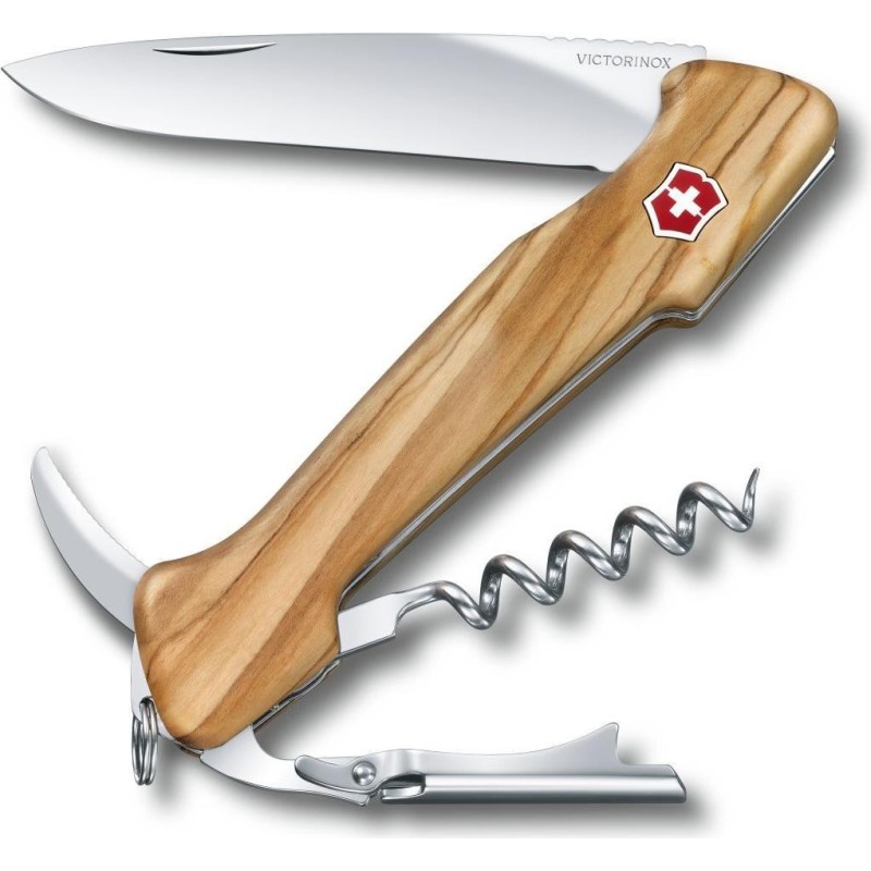 Victorinox V-0.97 01.64 Wine Master Taschenmesser, mit Holzgriff, oli