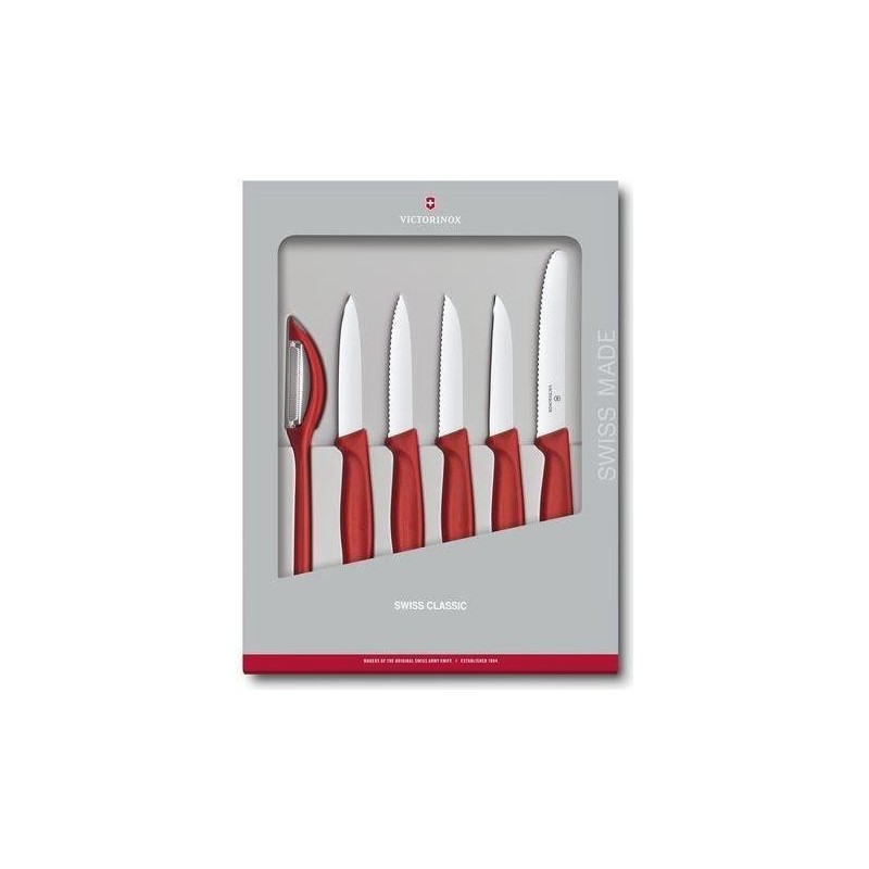 Victorinox V-6.71 11.6G Set coltelli per verdure Swiss Classic, 6 pez