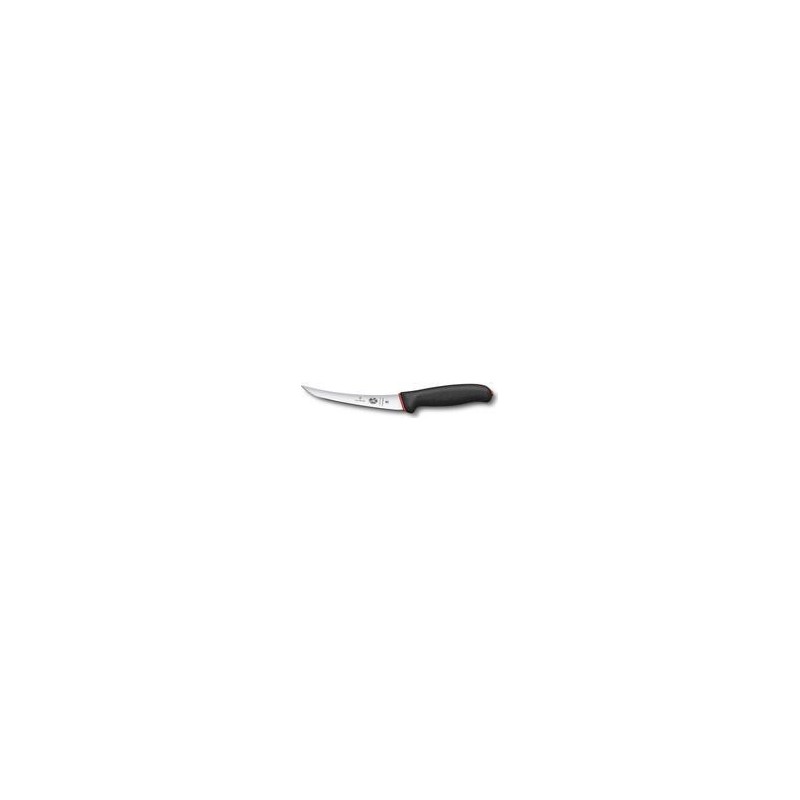 VICTORINOX Ausbeinmesser Fibrox silber, schwarz