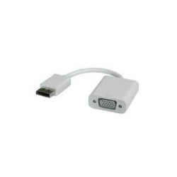 ITB DP - VGA M/F 01m 01 m DisplayPort VGA D-Sub Bianco ADATTATOR