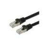 Value FTP Cat6 Flat Network Cable black 1 m cavo di rete Nero F/UTP