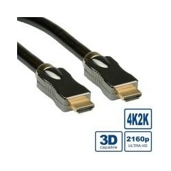 ITB RO11045680 cavo HDMI 1 m HDMI tipo A Standard Nero Oro ULTR