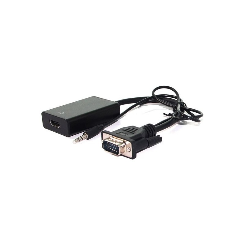 ADAPTER DP M/VGA F - WITH AUDIO CABLE