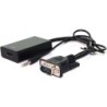 ADAPTER DP M/VGA F - WITH AUDIO CABLE