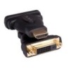 ITB DVI-D - HDMI F/M Nero ADATTATORE HDMI M/ DVI-D24+1 F - HDMI M