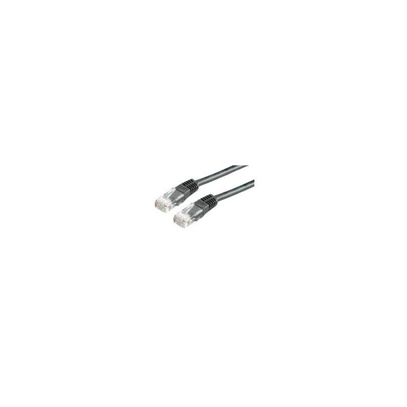 ITB RO21991535 cavo di rete Nero 1 m Cat6 U/UTP UTP NETWORK CABL