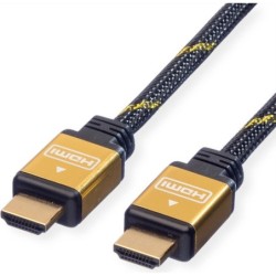 ITB RO11045503 cavo HDMI 3 m HDMI tipo A Standard Nero Oro HDMI