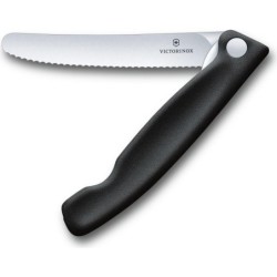 Victorinox V-6.78 33.FB Swiss Classic Faltbares Gem&uuml;semesser, schwarz