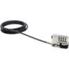 Dicota D31742 cavo di sicurezza Argento 2 m SECURITY CABLE LOCK FOR