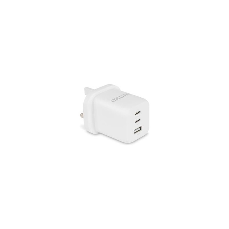 Caricabatterie DICOTA GaN 65W 1xUSB-A, 2xUSB-C