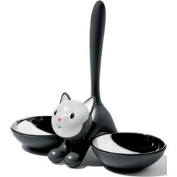 Alessi Tigrito Katzennapf Schwarz