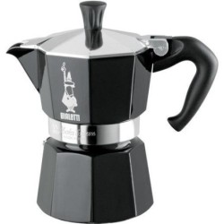 Bialetti Moka 6 tazze Nero - Alluminio