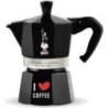 Bialetti MOKA EXPRESS 3TZ nera I love coffee