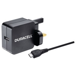 Duracell BUN0075A Caricabatterie per dispositivi mobili Nero Interno