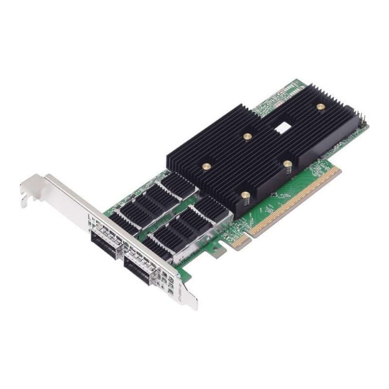 Broadcom P2200G - Adattatore di rete - PCIe 5.0 x16 profilo basso - 4