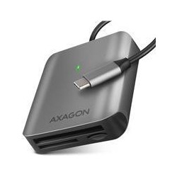 AXAGON CRE-S3C, USB-C 3.2 Gen 1 - czytnik kart SUPERSPEED, 3-slot &amp; l