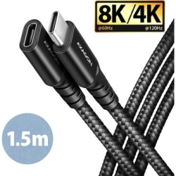 AXAGON BUCM32-CF15AB prodlu&Aring;&frac34;ovac&Atilde;&shy; kabel USB-C (M) &amp;amp lt -&amp;amp