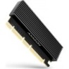 AXAGON PCEM2-XS, PCIe x16 - M.2 NVMe M-key slot adapt&Atilde;&copy;r, kryt s ch