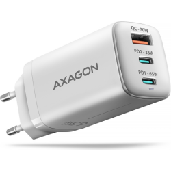 *ACU-DPQ65W GaN 3xport wall charger 65W white