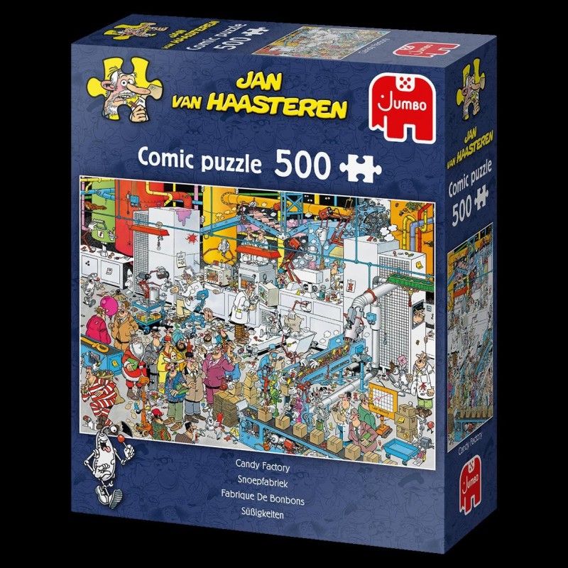 Jan van Haasteren - Candy Factory (500 pieces) (JUM9025)