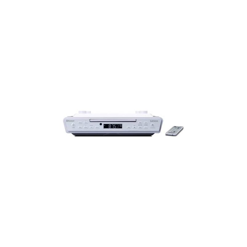 Radio da cucina Lenco KCR-150WH con lettore CD, bianco