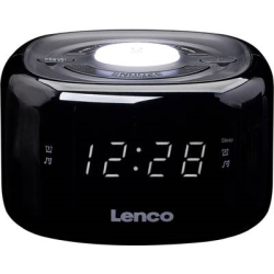 Lenco CR-12 Clock-radio Sort