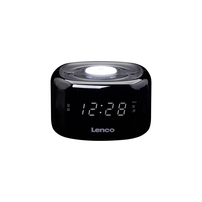 Lenco CR-12 Clock-radio Sort