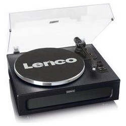 Lenco LS-430 Pladespiller Stereo Sort