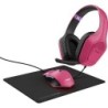 Trust GXT 790 Auricolare Cablato A Padiglione Giocare Nero Rosa GXT