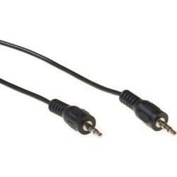 Eminent 1.5m, 3,5 mm/3,5 mm cavo audio 1,5 m 3.5mm Nero (3,5mm stereo