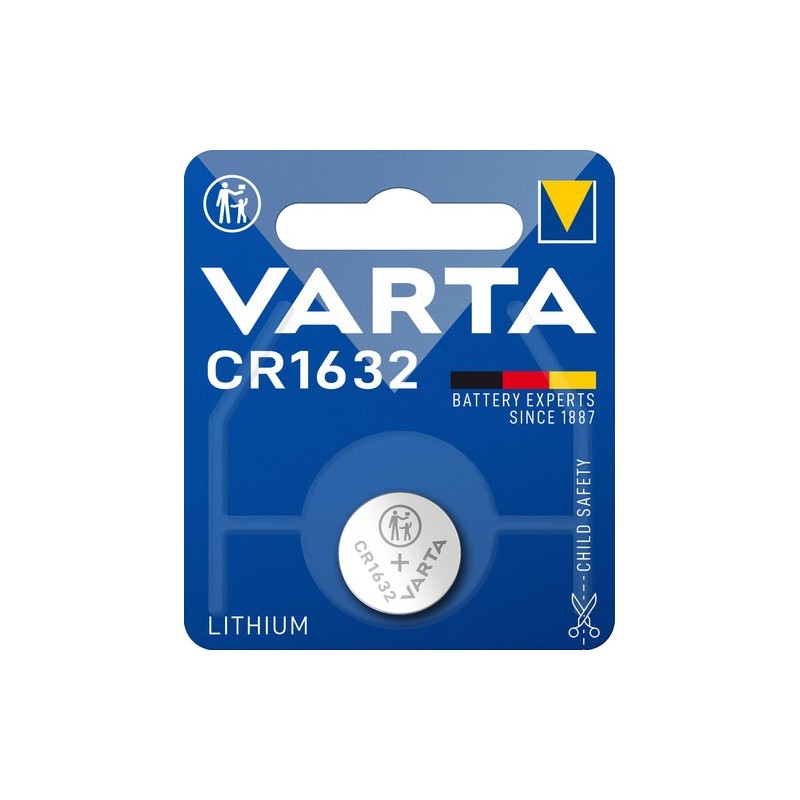 Varta Lithium Coin CR1632 BLI 1