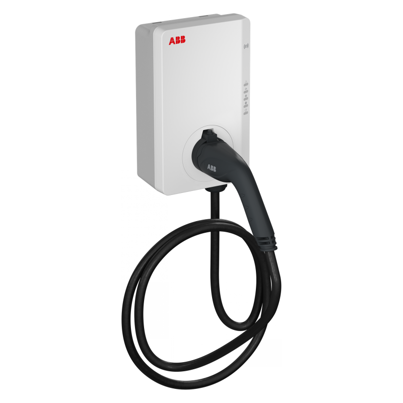 Wallbox ABB Terra AC-W11-G5-R-0 Typ 2, 11 kW, RFID, App-f&auml;hig, Kabel