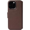 Decoded Leather MagSafe Modu Wallet iP 14 Pro Chocolate Brown