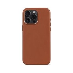 Decoded Leather Backcover f&uuml;r iPhone 15 Pro Max Tan