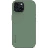 Decoded AntiMicrobial Silicone Backcover iPhone 15 Sage Leaf