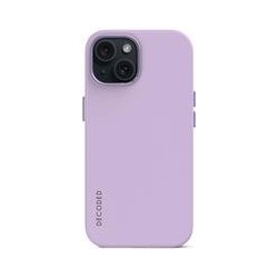 Decoded AntiMicrobial Silicone Backcover iPhone 15 Lavender