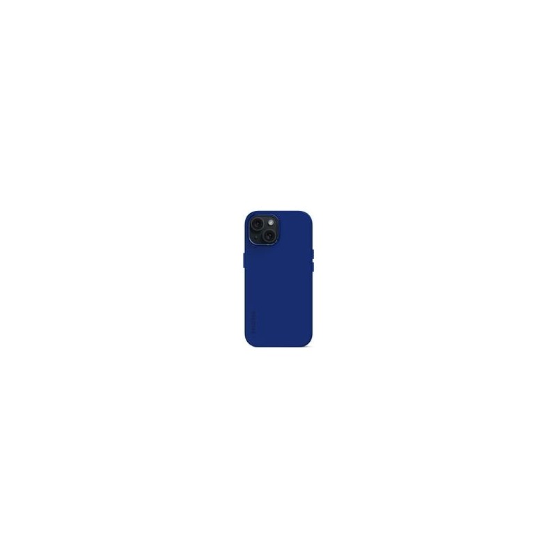 Decoded AntiMicrobial Silicone Backcover iPhone 15 Galactic Blue