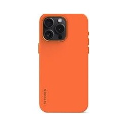 Decoded AntiMicrobial Silicone Backcover iPhone 15 Pro Max Apricot