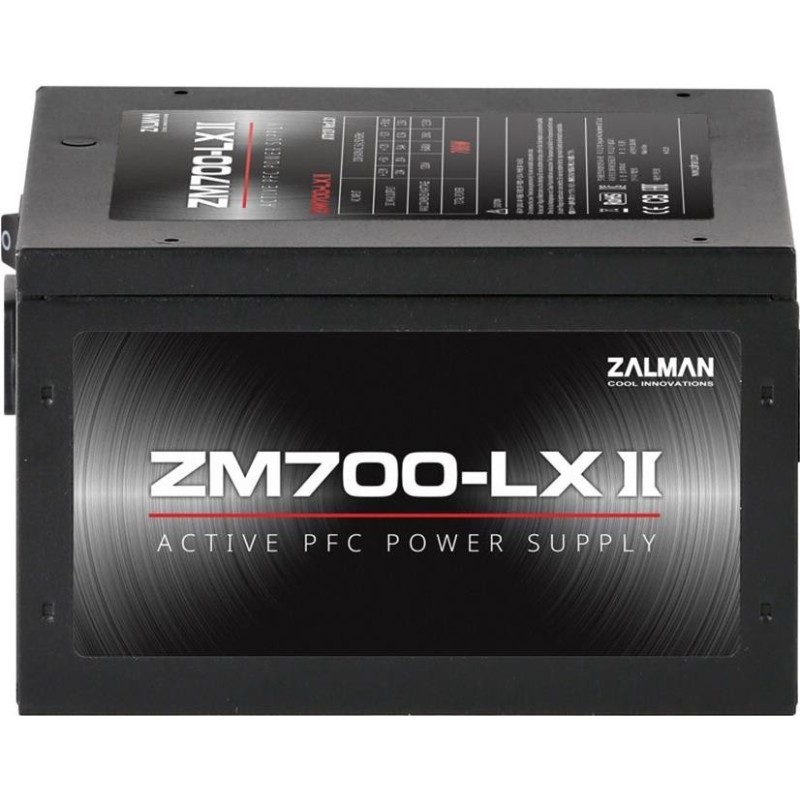 ZALMAN ZM700-LXII Str&Atilde;&cedil;mforsyning 700Watt