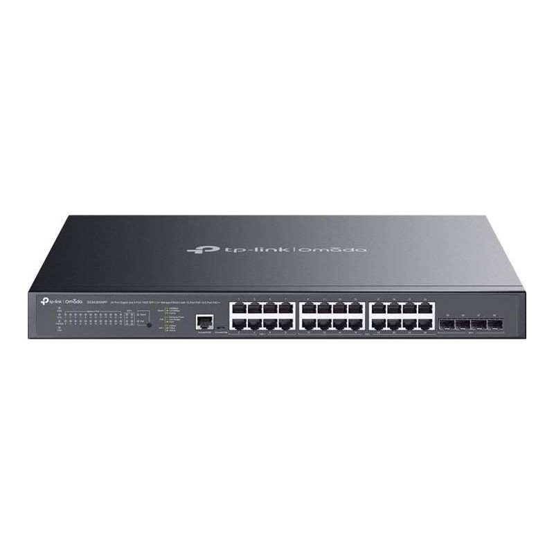 TP-Link - SG3428XMPP - Omada 24-Port Gigabit and 4-Port 10GE SFP+ L2+