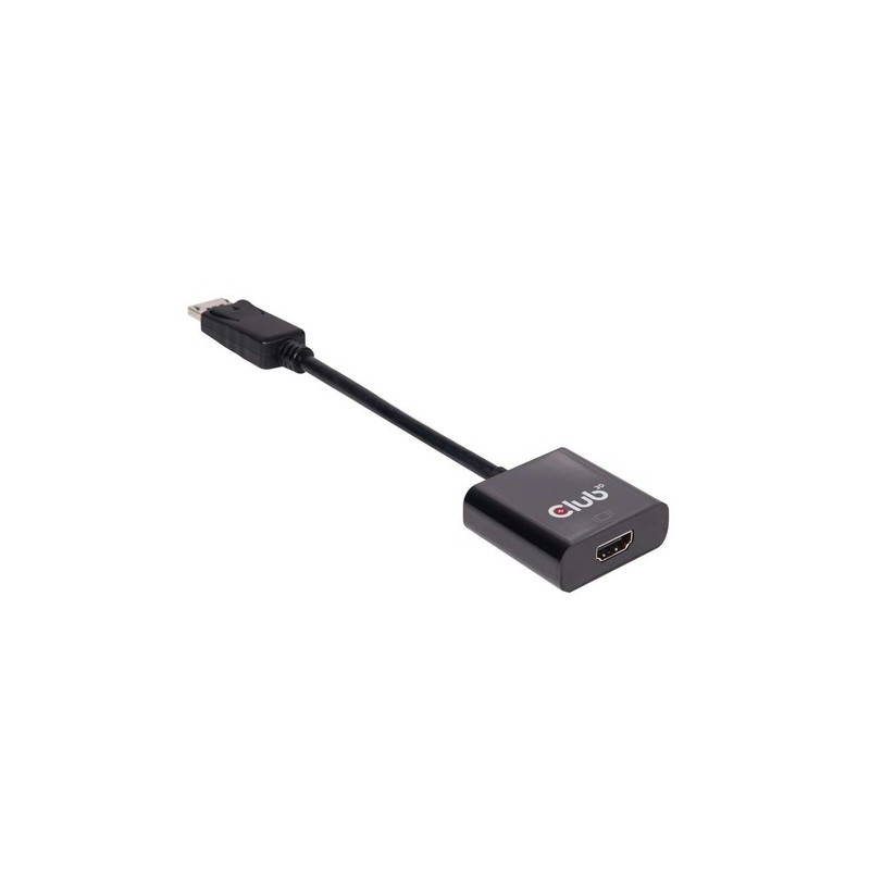 CLUB3D DisplayPort 12 a HDMI 20 UHD Adaptador Activo