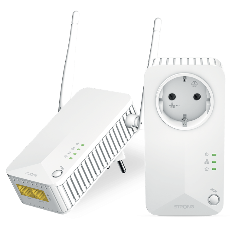 Strong POWERLWF600DUOEUV2 Powerline Wi-Fi 600 Kit