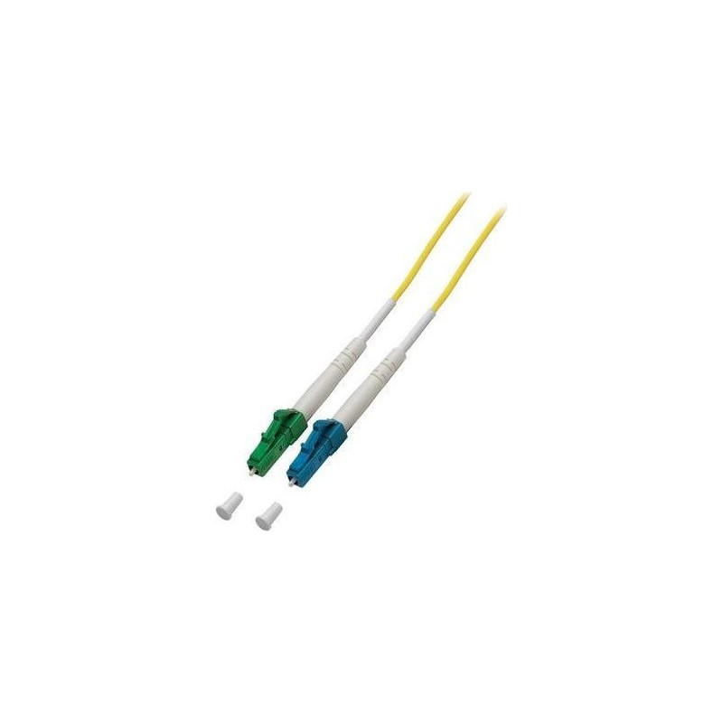 Helos LWL Patchkabel LC-APC/LC-PC Simplex G657 9/125&micro;m OS2 gelb 2,0m