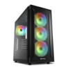 SHARKOON CASE ATX TG6M RGB 2XUSB 20 2XUSB 30 VETRO TEMPERATO 4X