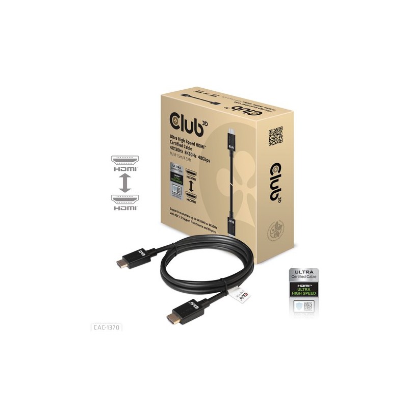 CLUB3D CAC-1370 cavo HDMI 15 m HDMI tipo A Standard Nero