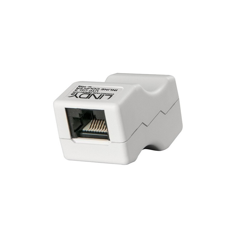 Lindy 34009 adattatore per inversione del genere dei cavi RJ45 Grigio