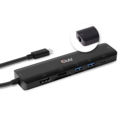 CLUB3D CSV-1592 replicatore di porte e docking station per notebook U